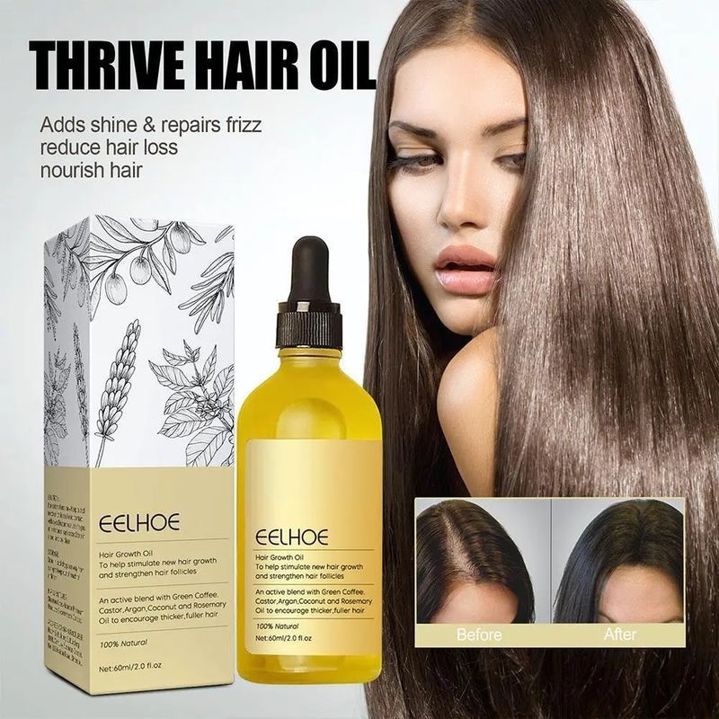 Natürliches Haarwachstumsöl, dichtes Haar, ätherisches Öl, gegen Haarausfall, nährendes Haar, Rosmarin, glattes Haar, nährendes ätherisches Öl_voghion.com