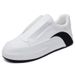 Genuine Leather Soft Sole Non Slip And Deodorant New Breathable Running Casual All Match Leather Puff Bottom Sports Men's Shoes_voghion.com