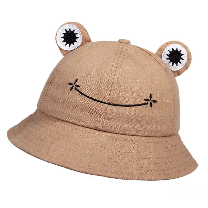 Gorąca sprzedaż Unisex Cute Frog Style Osobowość Bucket Hats Czapki rybackie Outdoor Casual Cap Kapelusz przeciwsłoneczny_voghion.com