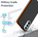 Case Fir Samsung Galaxy S24 S23 S22 Ultra Plus FE A05 A14 A15 A24 A25 A34 A35 A54 A55 Faarf Hybrid Armor Protective_voghion.com
