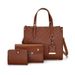 Women's Bags New Mother And Child Multi Piece Women's Bag Popular Embossed Ladies Shoulder Bag Handbag_voghion.com