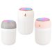 USB Car Humidifier With Colorful LED Lights, 330ml Quiet Mist Diffuser For Home & Office, Portable Aromatherapy Air Purifier With Auto Shut-Off_voghion.com