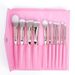 Make-up-Pinsel und -Tools, neue 10-teilige rosa Make-up-Pinsel der Wet And Wild-Serie mit Daumen, galvanisierter Griff, Make-up-Pinsel-Set, Laser-Make-up-Pinsel-Tasche_voghion.com