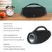 Altoparlante Bluetooth portatile wireless RGB impermeabile a lunga durata della batteria per esterni_voghion.com