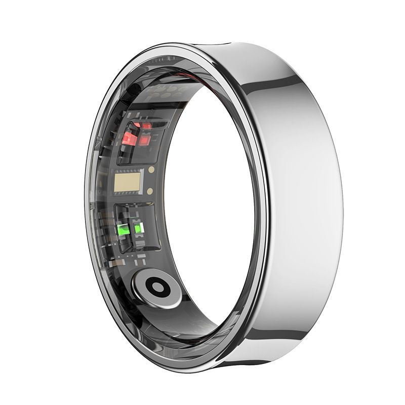 R09 Anello intelligente multifunzione alla moda con frequenza cardiaca, ossigeno nel sangue, conteggio dei passi e sonno_voghion.com