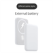 Magnetic Power Bank Universal For Phone 8-15 Pro Max Wireless Back Clip Battery Compact And Portable_voghion.com