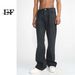 EF JEANS | 2023 New Product, Straight Versatile Solid Color Jeans, The Same For Men And Women, Non-elastic And Slightly Pulled Gray_voghion.com