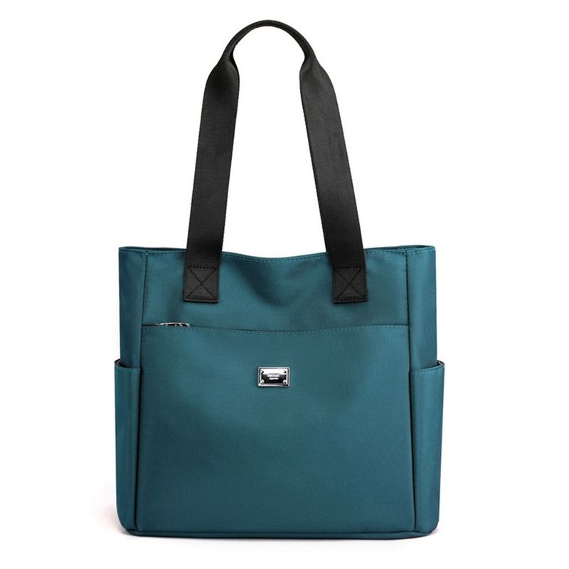 Leichte, wasserdichte Nylon-Umhängetasche, große Kapazität, Handtasche, Tragetaschen für Arbeit, Schule und Reisen_voghion.com