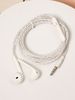 Earphone Wired Lengthened 2 M In-Ear Computer Host Round Hole Jack Mobile Phone Neutral Long Headset Cable_voghion.com