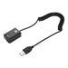 5V USB NP-FW50 Dummy Batteripakke Koblingsadapter med Fleksibelt Fjederkabel til Sony A7 A7II A7R A7S A7RII ILDC Kamera_voghion.com