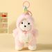 Plush Pajama Bear Keychain Pendant Cute Bear Backpack Pendant Couple Cute Small Gift Keychain Wholesale_voghion.com