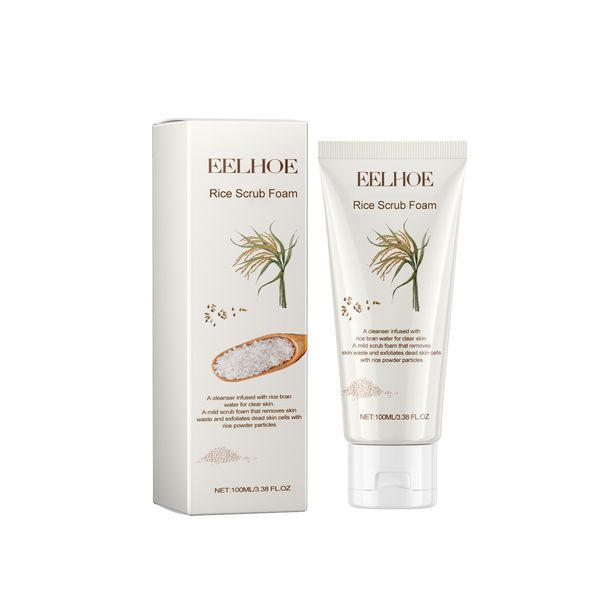 La lozione detergente schiarente EELHOE Rice Brightening Whitening deterge in profondità, restringe i pori, ripara la pelle, scurisce il viso,_voghion.com