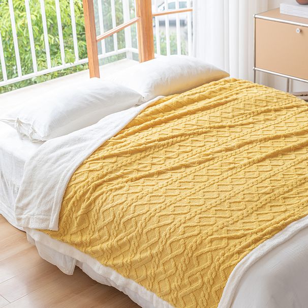 Coperta in pile geometrico, calda e accogliente, in flanella, ultra morbida, per divano, ufficio e viaggi, elegante decorazione per la casa._voghion.com