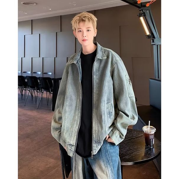 Miesten farkkutakit American High Street -mallistosta keväällä ja syksyllä_voghion.com