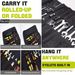 Grouss Wrench Roll Up Tool Roll Pouch Bag mat 22 Taschen, waasserdicht Canvas Wrench Roll Organisator Bag fir Handwierk Elektriker_voghion.com