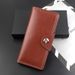 Men's Long Wallet With Magnetic Clasp, Business Fashion Trend, Solid Color, Multiple Card Slots, Daily Matching, Dollar_voghion.com