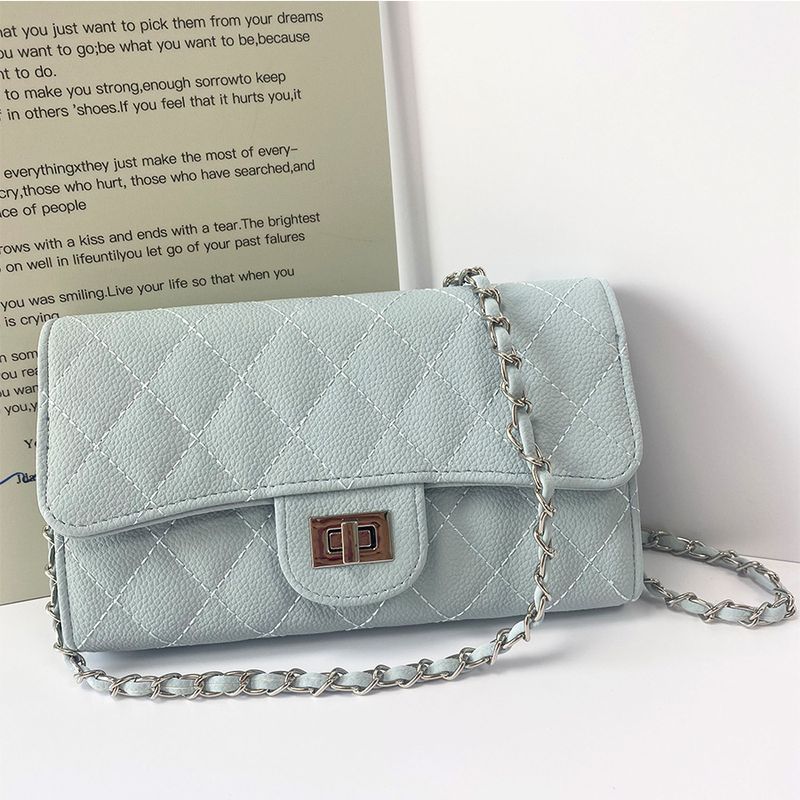 Fashion diamond chain bag niche wallet ladies high end versatile ladies crossbody bag_voghion.com
