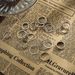 Instagram Personalized Female Alloy Snake Moon Sun Gossip 16 Piece Set Ring_voghion.com
