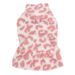 Dog Clothes New Fleece Autumn Winter Leopard Print Princess Dress Pet Apparel For Teddy Puppies_voghion.com