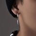 Trend Hip-Hop Titanium Steel Rivet Earrings For Men And Women, Ins Stle Versatile Non-Pierced Clips, Studs, Ear_voghion.com