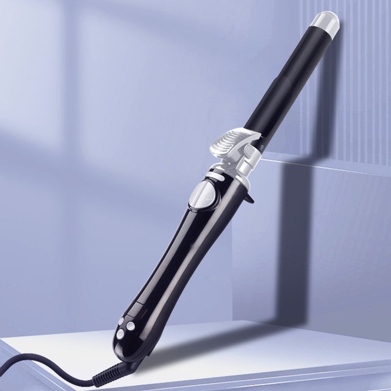 automatic curling porcelain rotating electric curling iron large wave curling hair styling device patented product_voghion.com