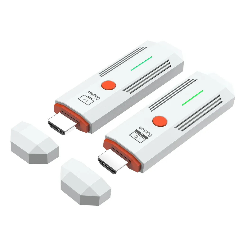 1080P 50M HDMI-kompatibles drahtloses Video-Transmitter- und Empfänger-Kit (Stick-Dongle-Adapter) für TV-Box, Monitor und Projektor_voghion.com