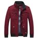 Men's Clothing Jacket Loose Collar Men's Top Youth Men's Jacket_voghion.com