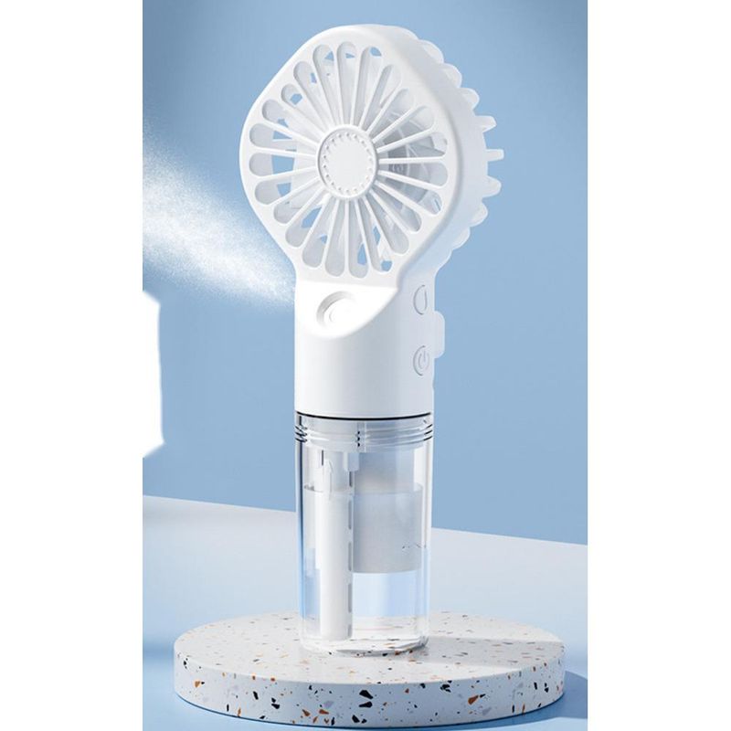 F3 Handheld Spray Hydrating USB Charging Portable Desktop Elementary School Student Dormitory Mini Small Fan Gift_voghion.com