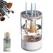 Automatic Rotating Electric Makeup Brush Cleaner USB Powered Portable Deep Cleaning Most Brushes Stylish Cylindrical Devices_voghion.com
