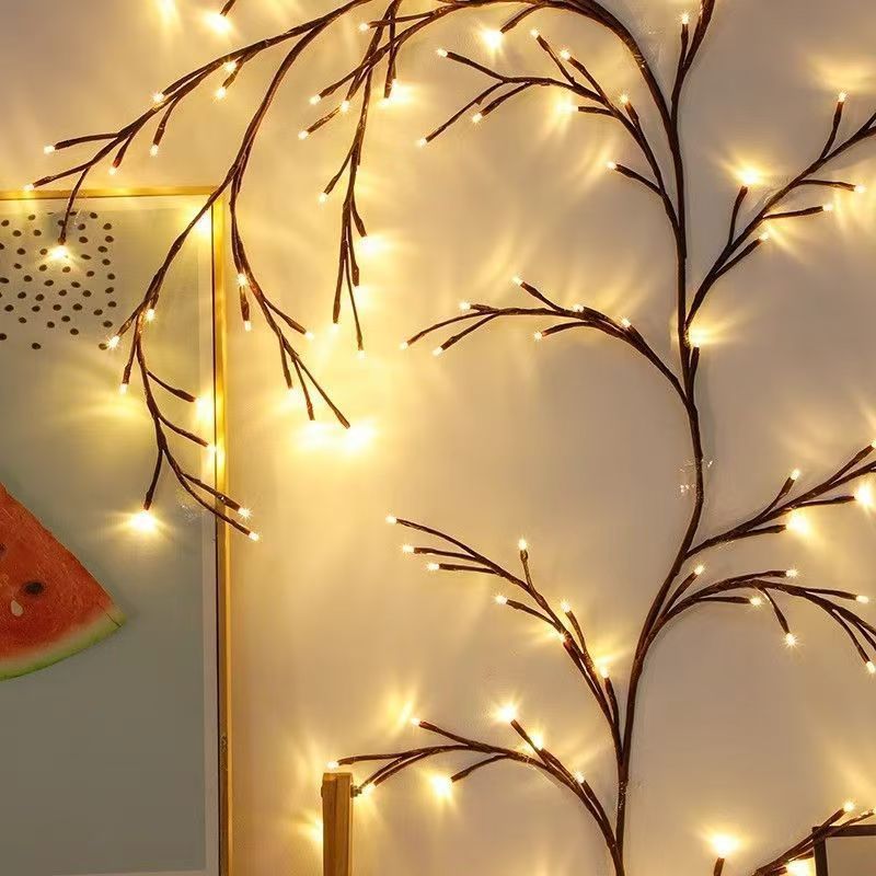 Guirlande lumineuse féérique en PVC souple, 72 LED blanc chaud, pour décoration intérieure et extérieure (alimentation USB, étanche IP55, certifiée CE)_voghion.com