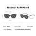 New Arrivals 6 In 1 Spectacle Frame Men Women With 5 PCS Clip On Polarized Sunglasses Magnetic Glasses Male Computer Optical 2223_voghion.com