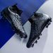 Leather Men's Long Nail Football Training Shoes, Indoor And Outdoor Sports Shoes_voghion.com