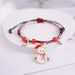 Hot-selling kerstarmband met trekkoord, populaire kerstman, beste vriend, handsieradenaccessoires_voghion.com