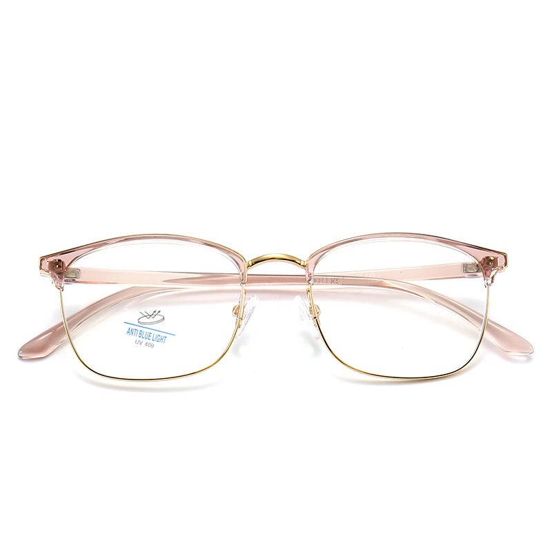 2023 Nouvelles lunettes à monture plate anti-lumière bleue Factory Cross Mirror 6323_voghion.com
