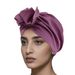 Women's French Retro Baotou Hat - European & American Style Cross-Border Flower Pullover Headscarf (Fashionable & Elegant, Winter Headwear)_voghion.com