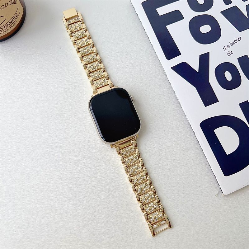Pulksteņa siksniņa iwatch 42/44/45/46/49mm 38/40/41mm Metāla modes pulksteņu siksniņa pulksteņu sērijai Ultra2 Series 10/9/8/7/6/5/4/3/2/1_voghion.com