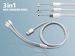 Ersetzen Sie 3 in 1 USB für iPhone Typ C Micro Ladekabel Ladegerät Kabel Datenleitung_voghion.com
