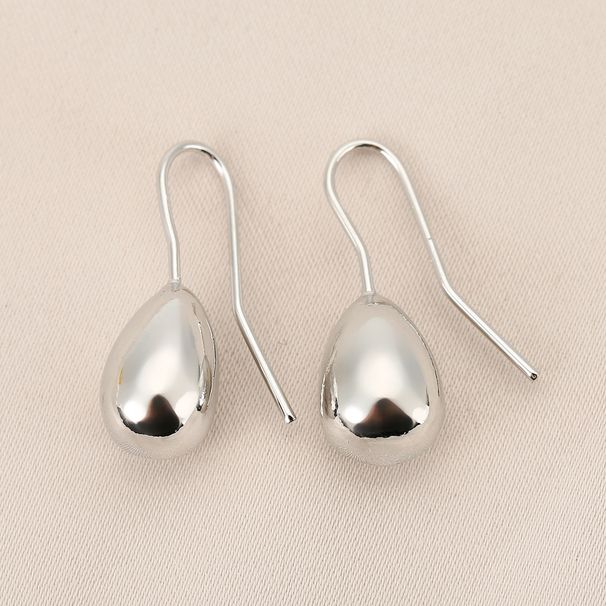 Orecchini Doudou stile freddo che lascia cadere la personalità, orecchini a sfera in metallo, orecchini di alta qualità con ganci per le orecchie_voghion.com