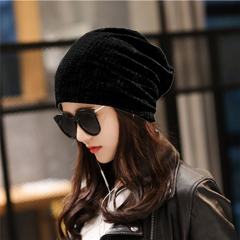 Spring And Autumn Pullover Women's Korean Edition Trendy Baotou Children's Postnal Head Protection Sleeping Stacking_voghion.com
