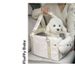 Outdoor Car Pet Bag Travel Out Car Kennel Car Central Control Safety Seat Small Pet Handbag_voghion.com