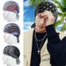 Erkek Başörtüsü İlkbahar Sonbahar İnce Baskılı Desen Korsan Unisex Tek Katmanlı Moda Trend Başörtüsü Şapka_voghion.com