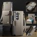 Fir Samsung Galaxy Z Fold 6 5 Fold6 Fold5 5G Portemonnaie Telefonshülle RFID Blocking Organ Kaarteslot Halter Täsch PU Lieder Réckhülle_voghion.com