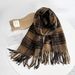Bufanda a cuadros suave tipo mohair – Cálida bufanda de invierno para mujer (47x230cm, diseño a cuadros, ligera y acogedora, estilo versátil)_voghion.com