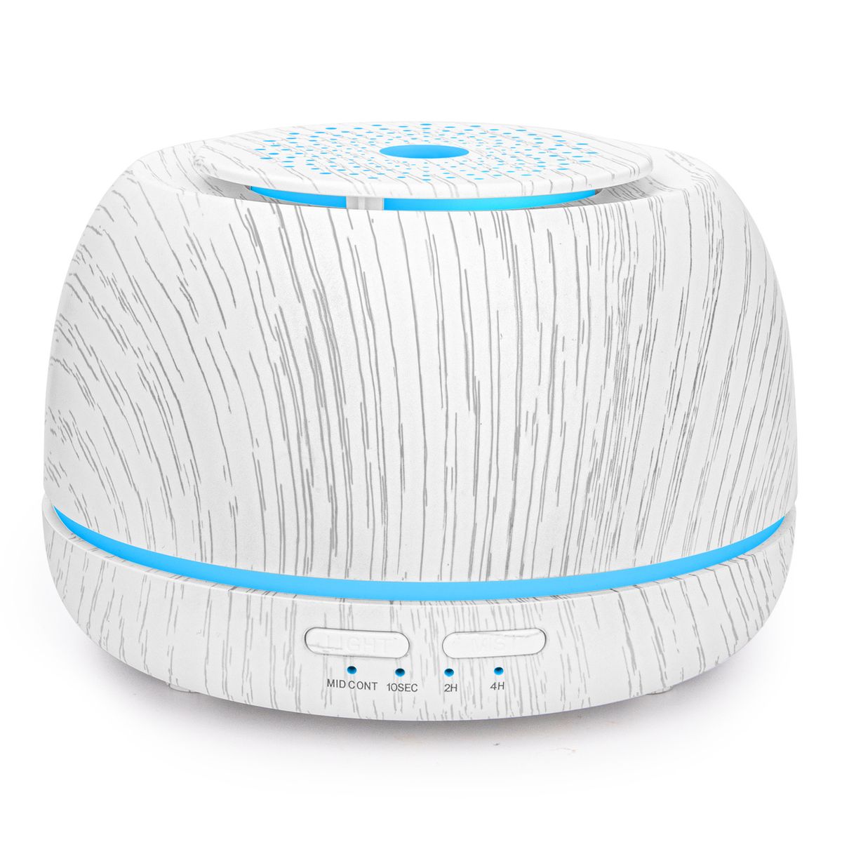 Aroma-Diffusor, 300 ml, Aromatherapie-Diffusor für Zuhause, USB-Ultraschall-Luftbefeuchter, Holzmaserung, bunter Aromatherapie-Diffusor_voghion.com