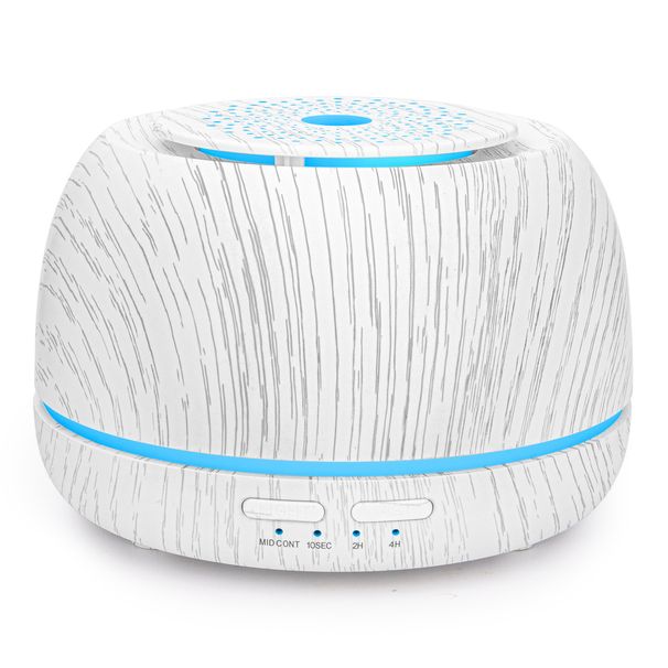 Aroma-Diffusor, 300 ml, Aromatherapie-Diffusor für Zuhause, USB-Ultraschall-Luftbefeuchter, Holzmaserung, bunter Aromatherapie-Diffusor_voghion.com