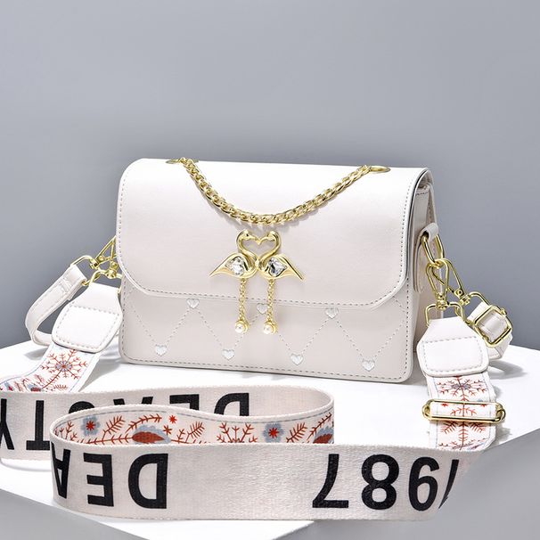 Nowa stylowa damska torebka na ramię typu crossbody z teksturą w stylu leśnym producenta z 2024 r., łańcuszkowa, jednoczęściowa, dropshipping_voghion.com