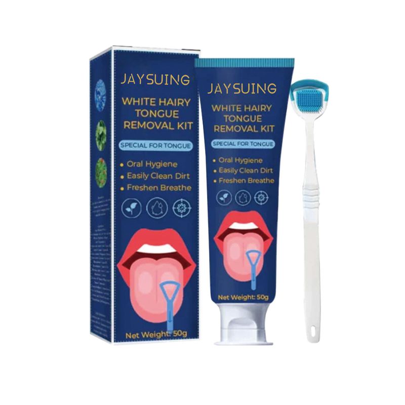 Revestimiento Jaysuing, juego de limpieza de lengua, cepillo para revestimiento de lengua, limpieza de revestimiento de lengua, cuidado bucal para eliminar olores y fre_voghion.com