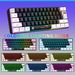 61 Keys Wired Film Keyboard Compact Color Matching Robotic Handheld Gaming Keyboard Portable Fit For Desktop Notebook_voghion.com