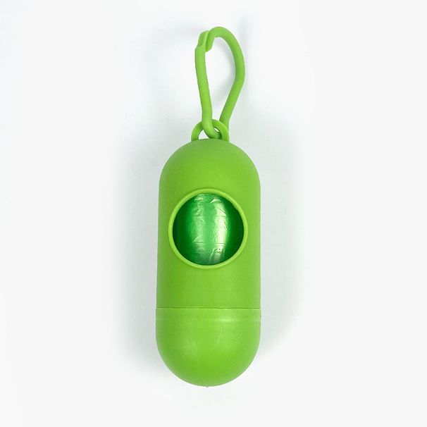 Pet Sized Capsule Dispenser, Dog Poop Toilet Bin, Garbage Bag, 15 Pieces_voghion.com