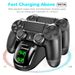Dual USB Handle Fast Charging Dock Station Stand Charger for PS4/PS4 Slim/PS4 Pro Game Controller Joypad Joystick_voghion.com